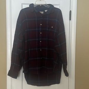 Bugle Boy Plaid Shirt XL